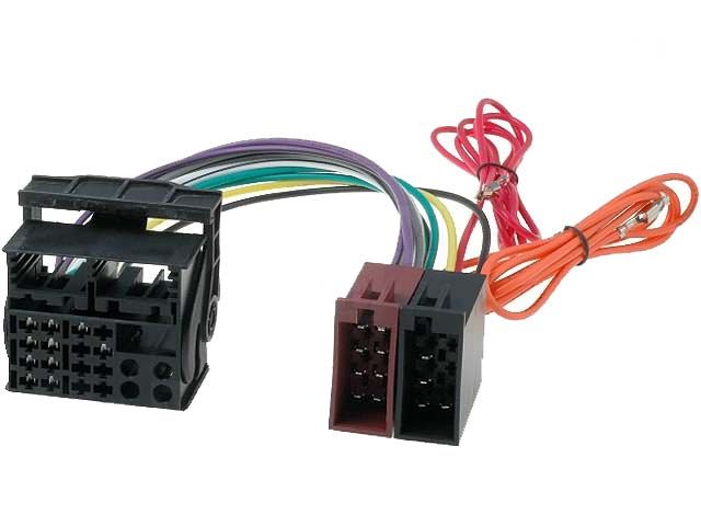 Kabelový adaptér autorádia s MOST konektorem na ISO 4CARMEDIA